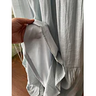 Vestido verde agua. Talla: L  4