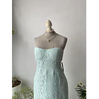 Vestido fiesta encaje. Talla: XL  2
