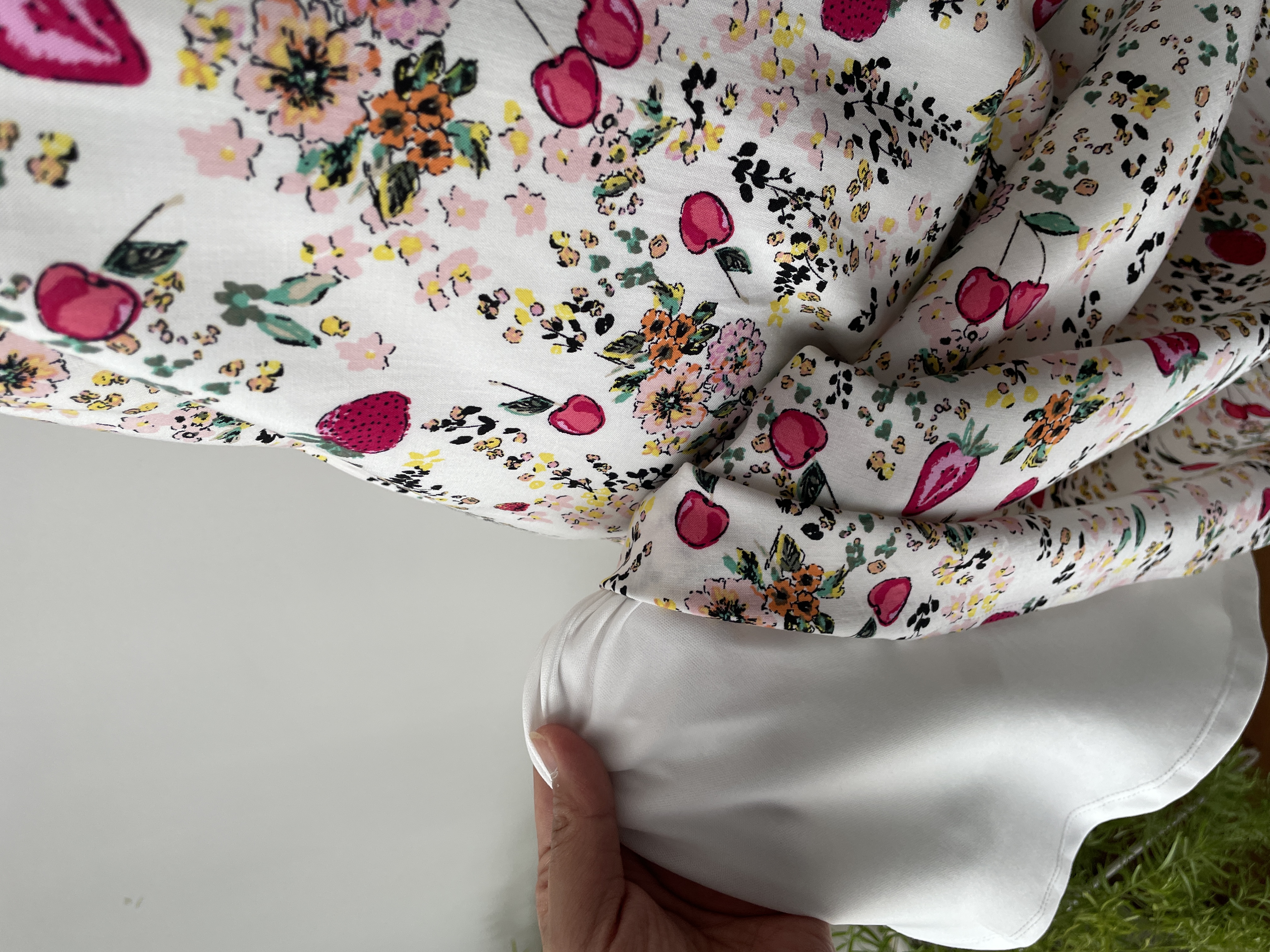 Vestido frutillas. Talla: XS 5