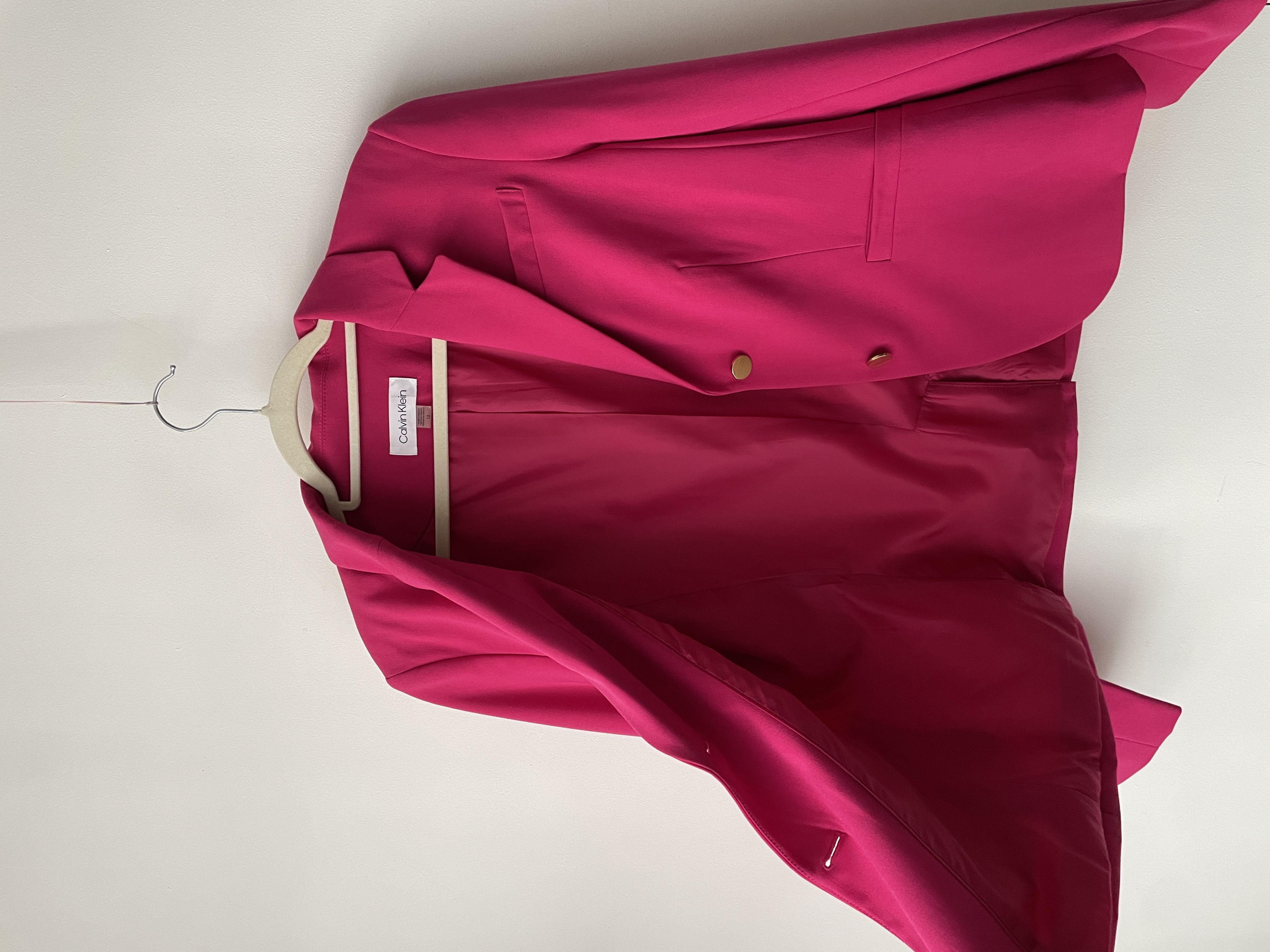 Blazer fucsia. Talla: 12 (m/l) 3