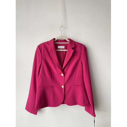 Blazer fucsia. Talla: 12 (m/l)