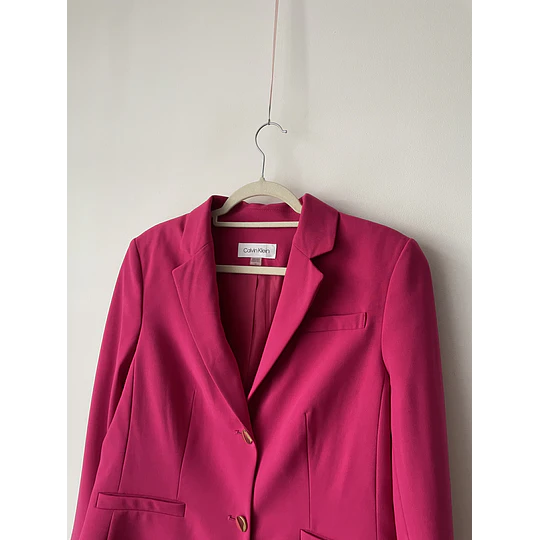 Blazer fucsia. Talla: 12 (m/l)
