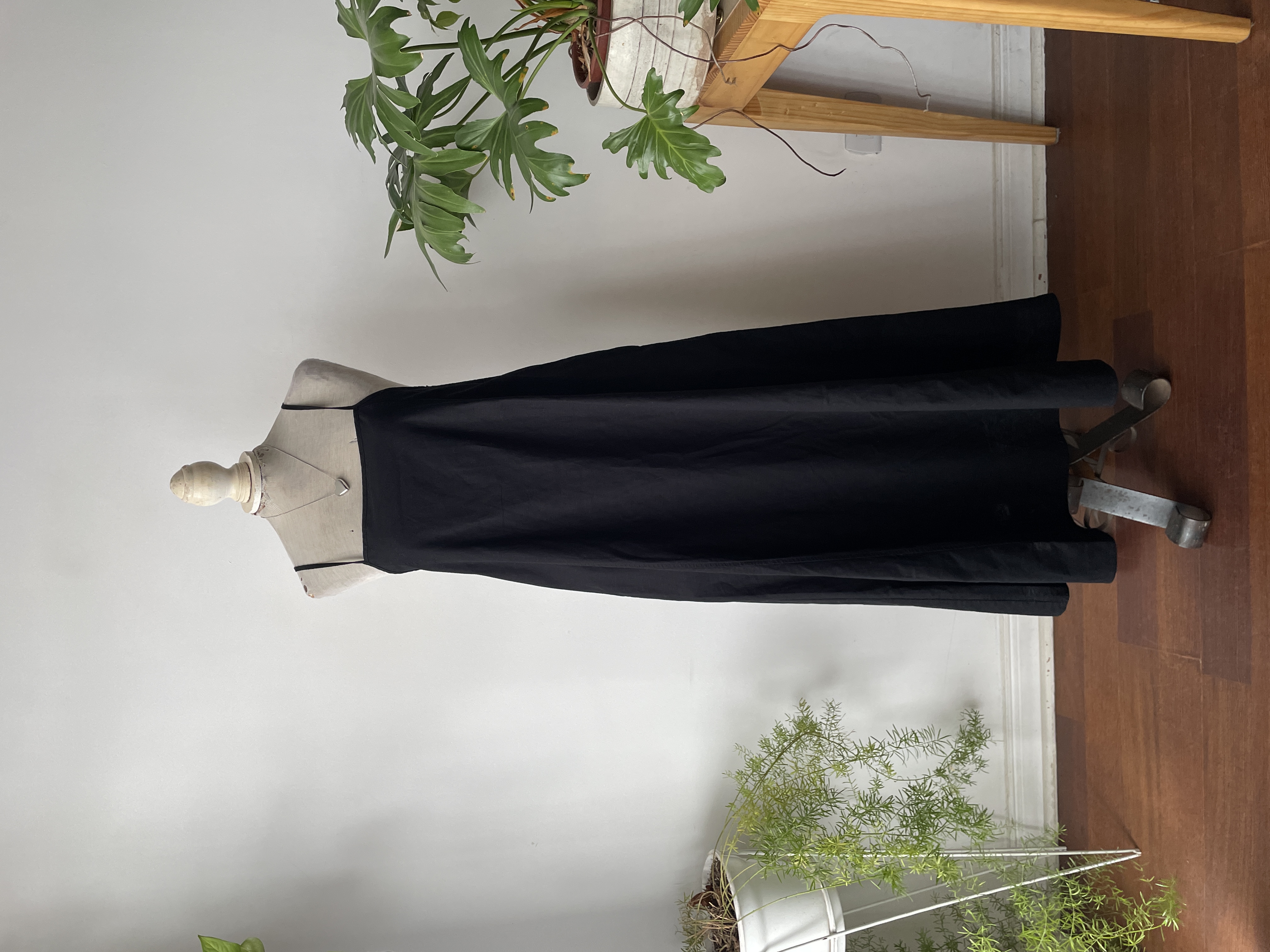 Vestido algodón lino. Talla: M 1