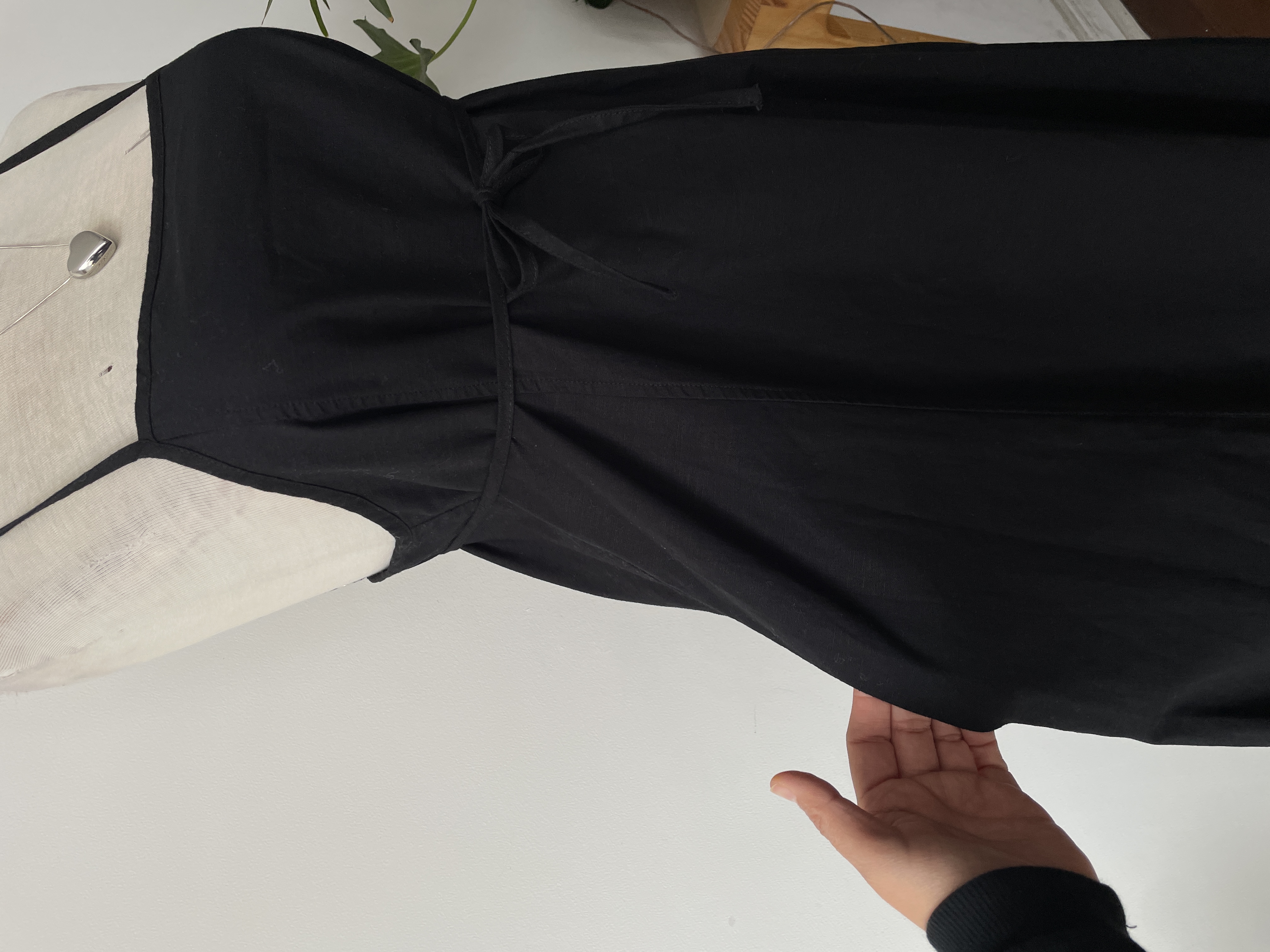 Vestido algodón lino. Talla: M 8