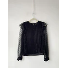 Blusa velvet. Talla: 10 (S/M)  1