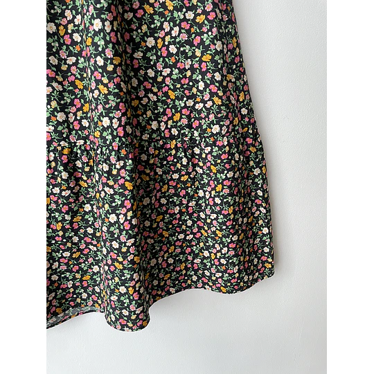 Falda flores. Talla: 6 (s)