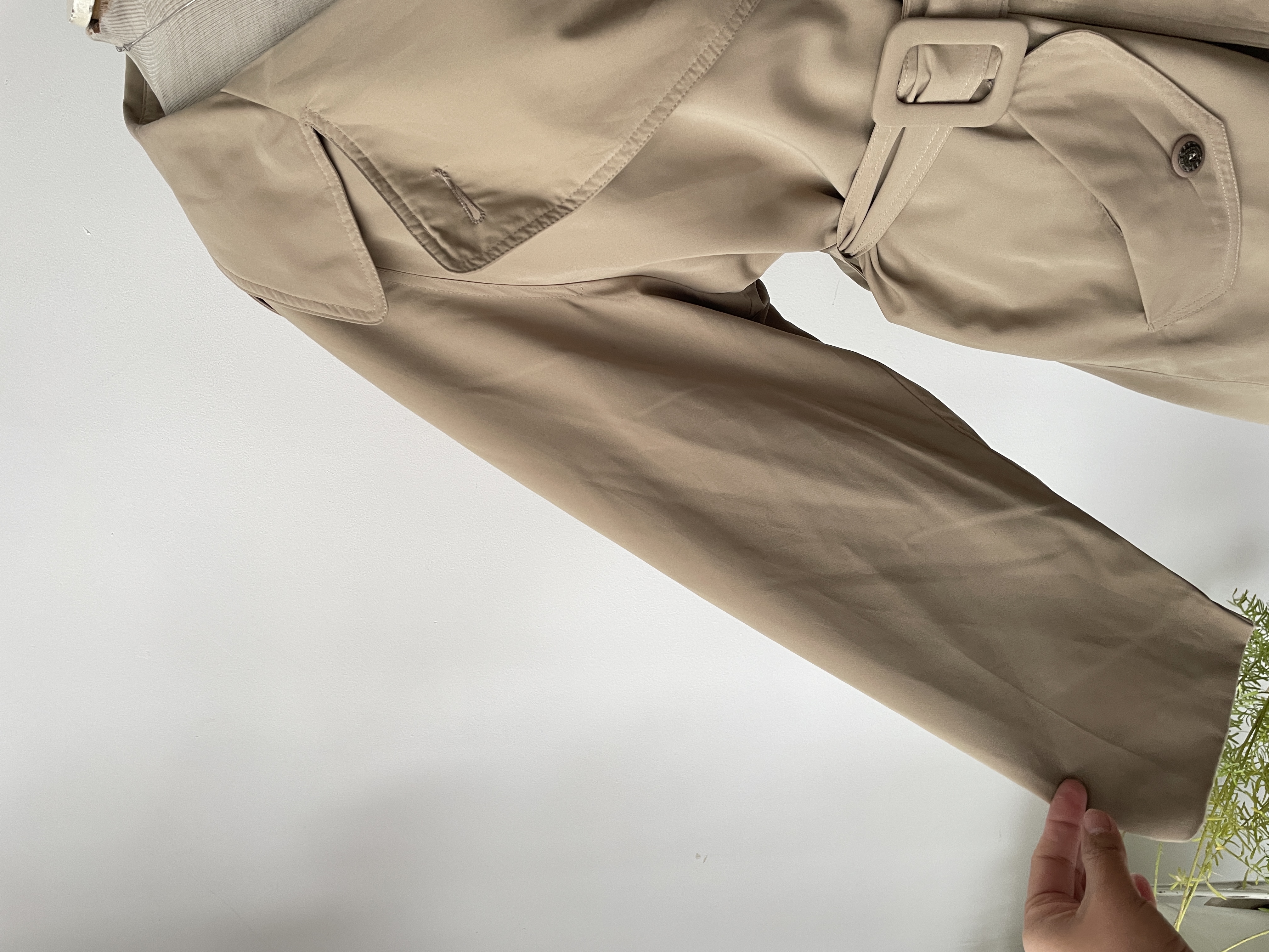 Trench camel. Talla: 36 (L/XL)  5
