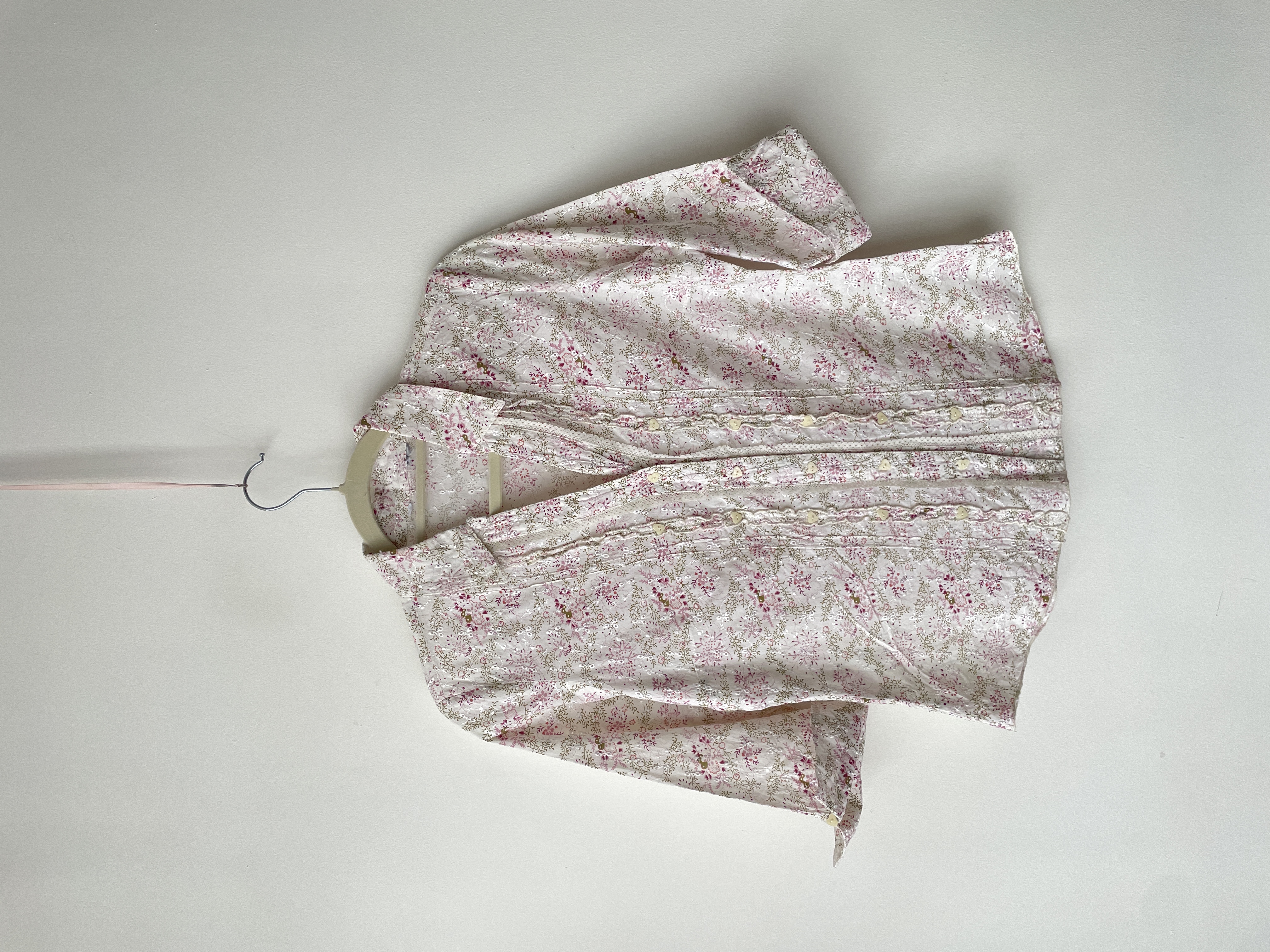 Blusa floral. Talla: S 1