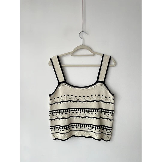 Polera tejida. Talla: L grade