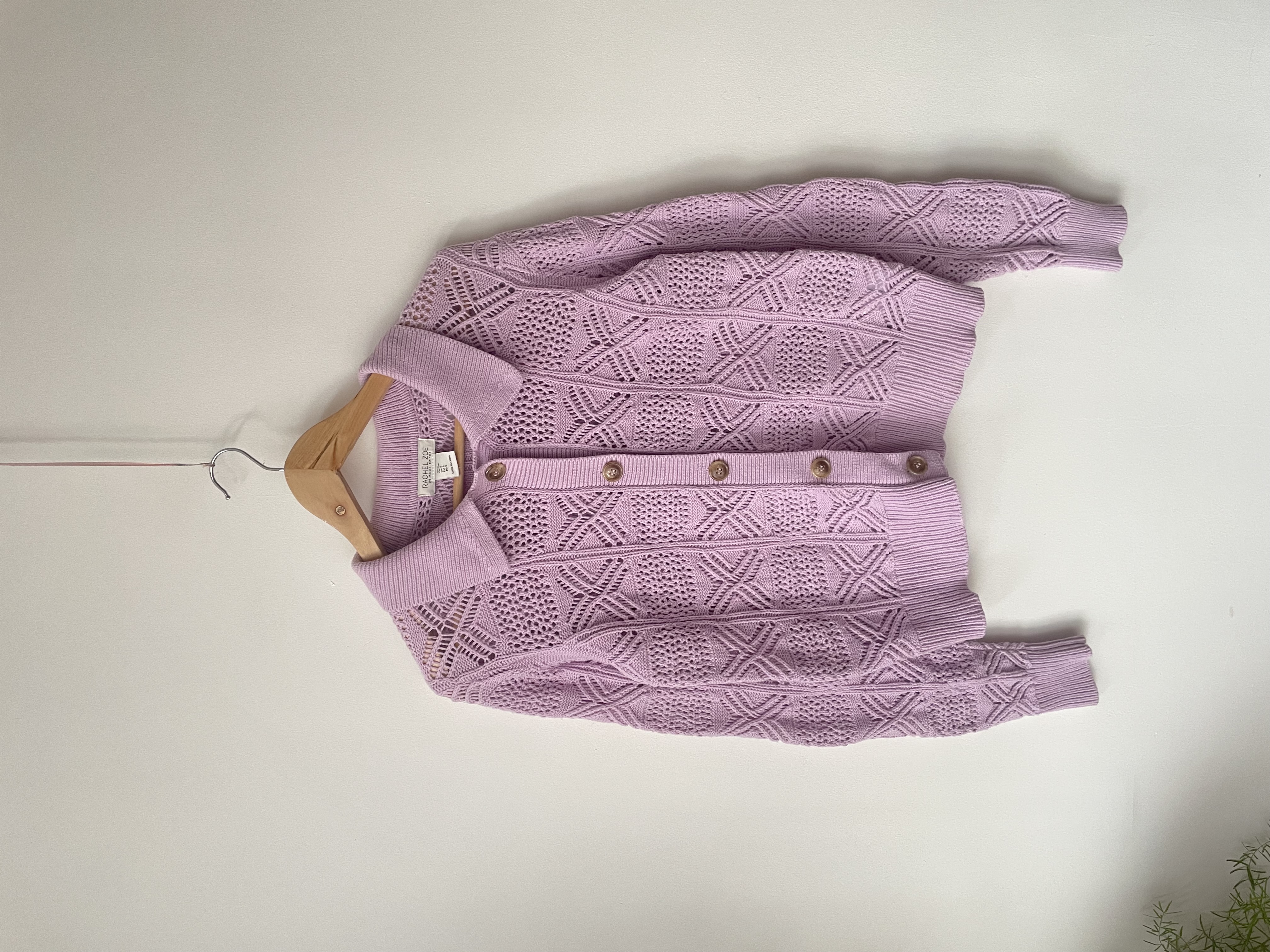 Cárdigan crochet. Talla:  1