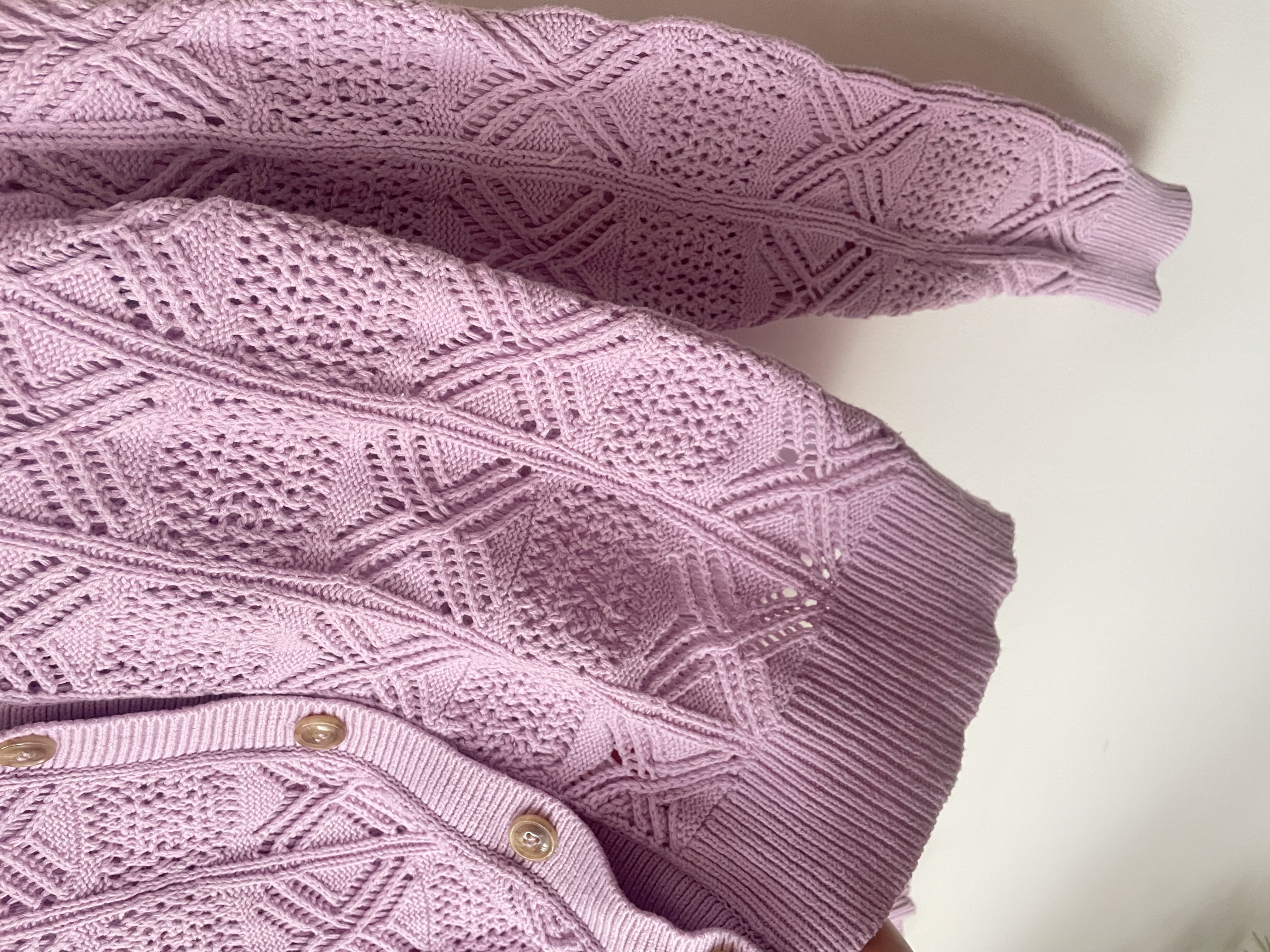 Cárdigan crochet. Talla:  5