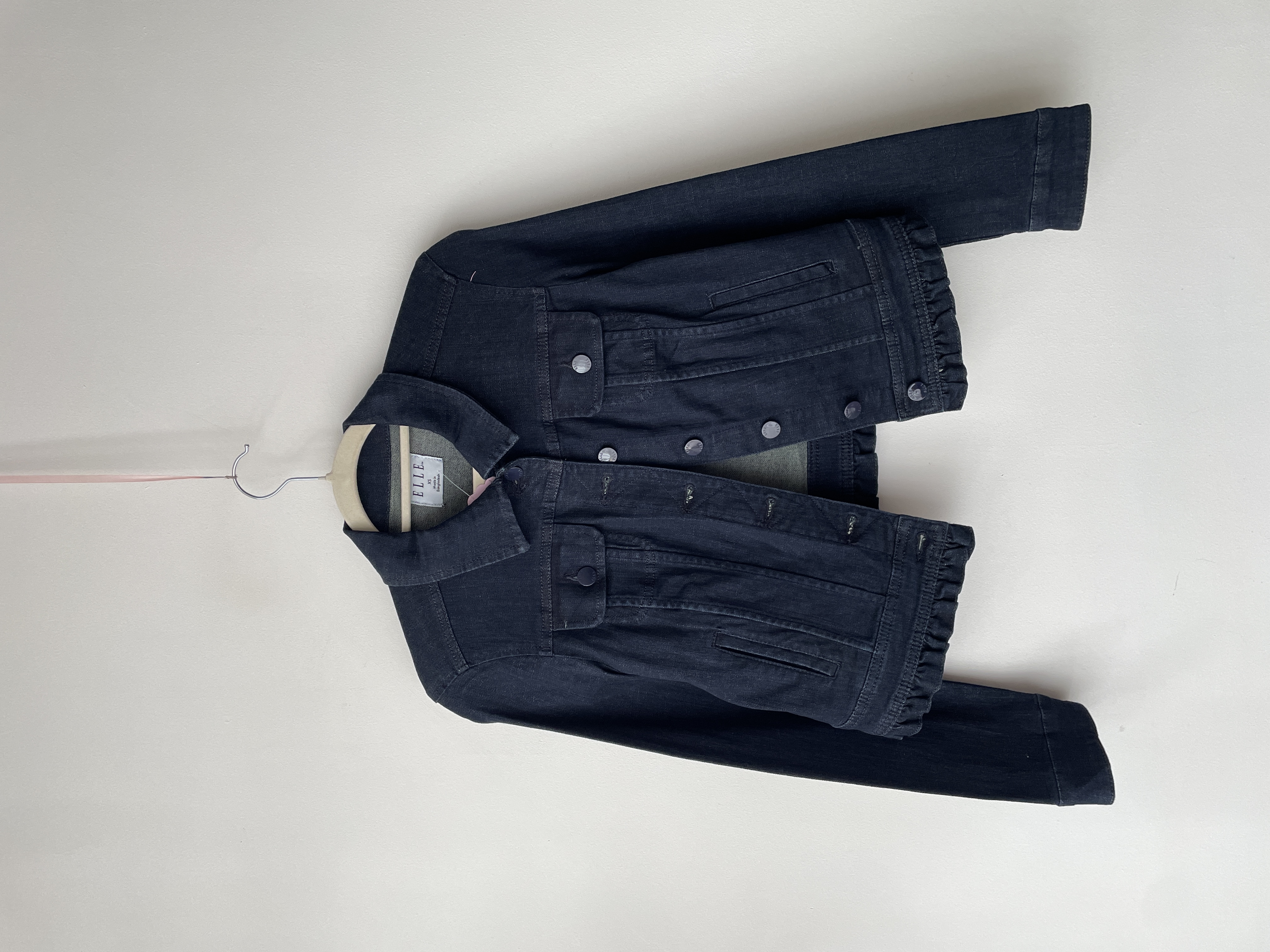 Chaqueta denim azul. Talla: xs 1