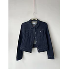 Chaqueta denim azul. Talla: xs 1