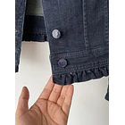 Chaqueta denim azul. Talla: xs 4