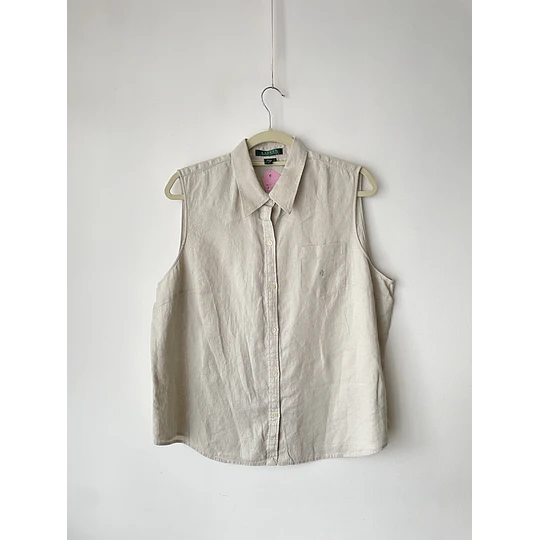Blusa lino. Talla: XL