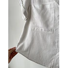 Blusa blanca. Talla: L  3