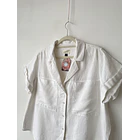 Blusa blanca. Talla: L  4