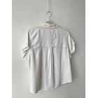 Blusa blanca. Talla: L  2