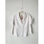 Blusa blanca. Talla: L  1