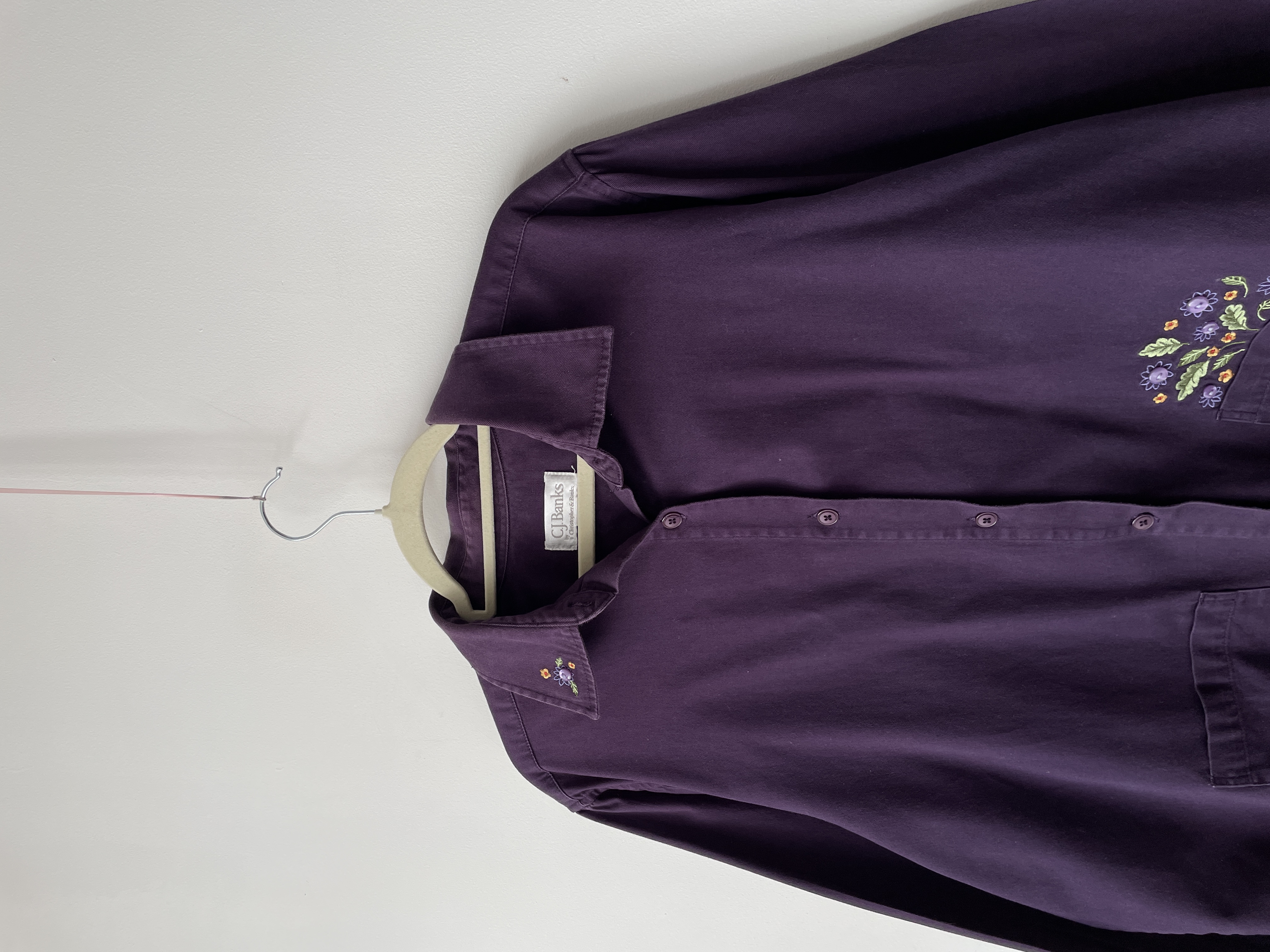 Sobrecamisa Bordados. Talla: XL 2
