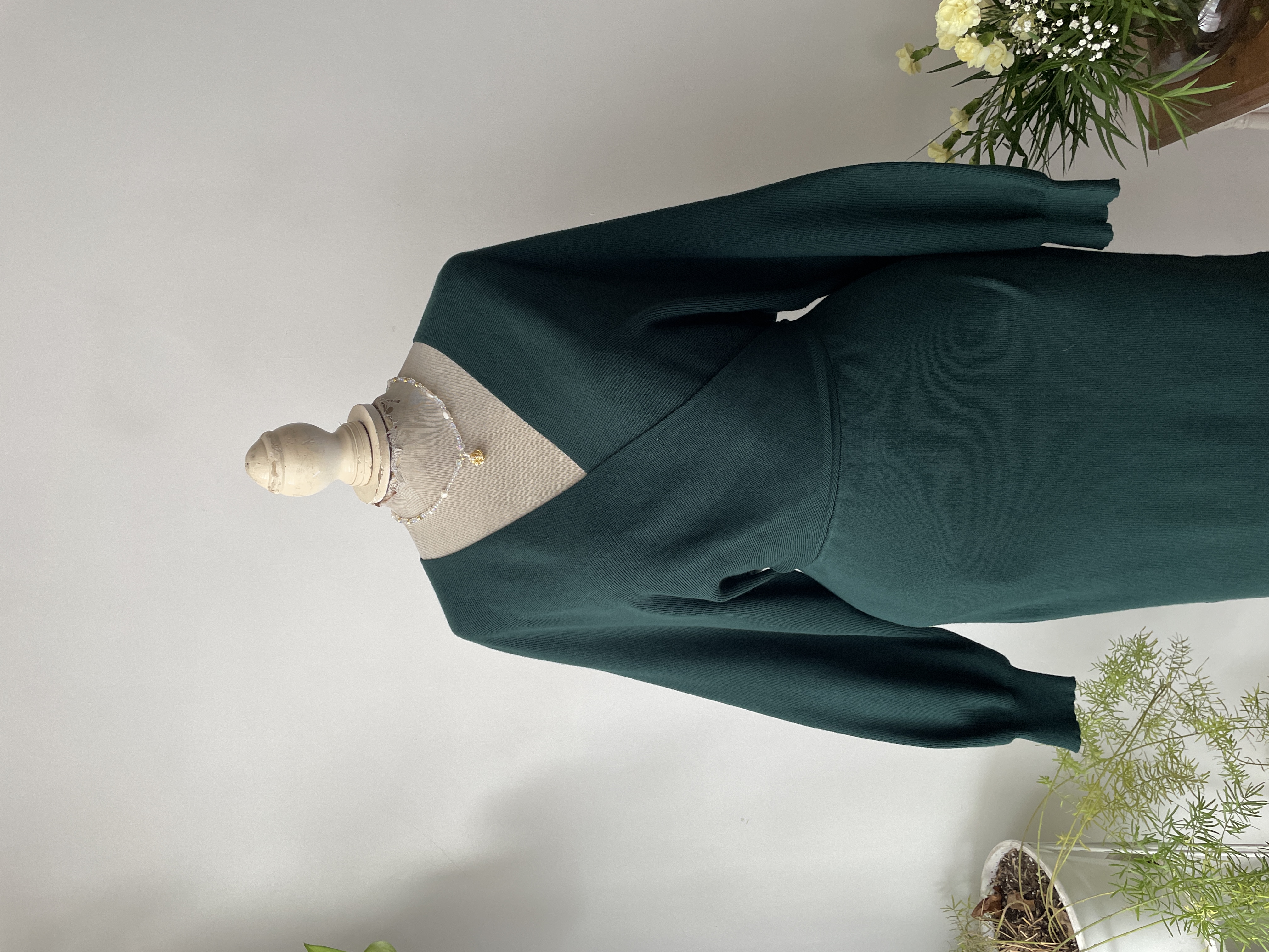 Vestido verde. Talla: M/L 2