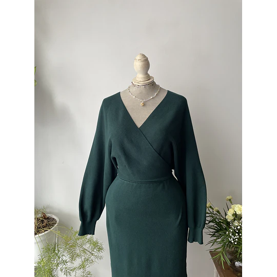 Vestido verde. Talla: M/L