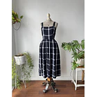 Vestido tartán lino. Talla: M elsaticado 1