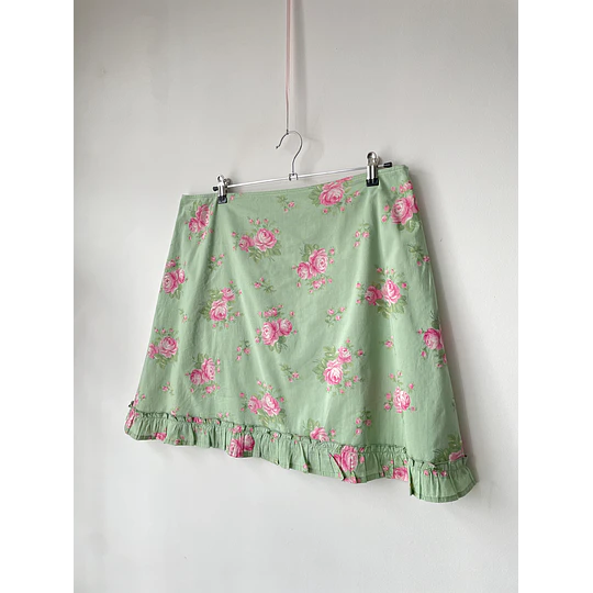 Falda verde agua. Talla: 16 (46) 