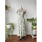 Vestido verde agua. Talla: XL chico (L)  1