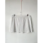 Falda rayada lino. Talla: XL  1