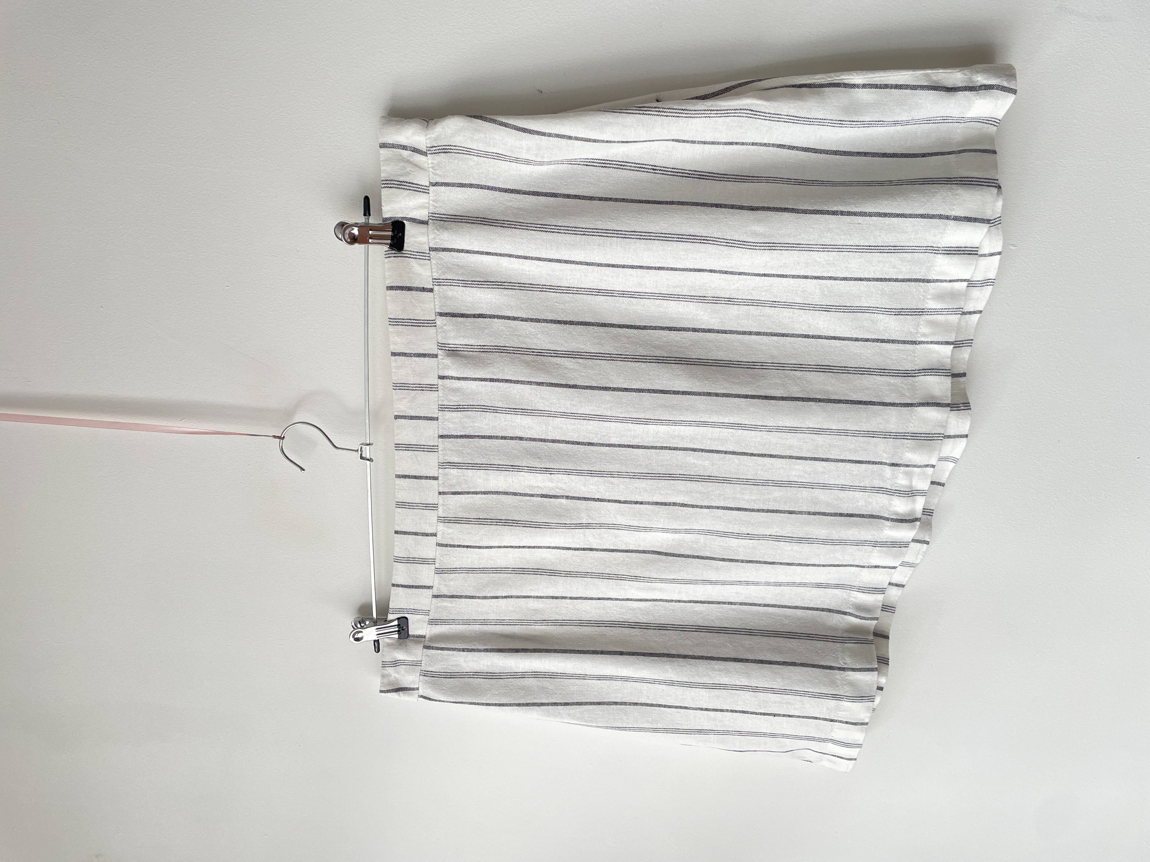 Falda rayada lino. Talla: XL  3