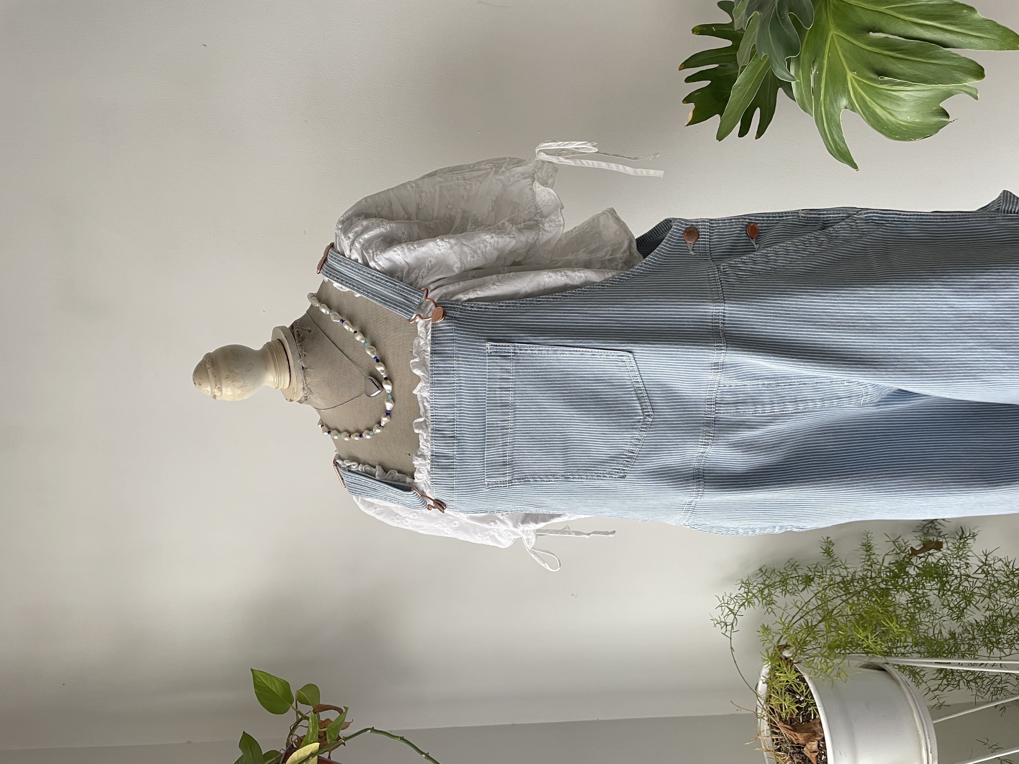 Jardinera rayada. Talla: 12 (M/L)  3