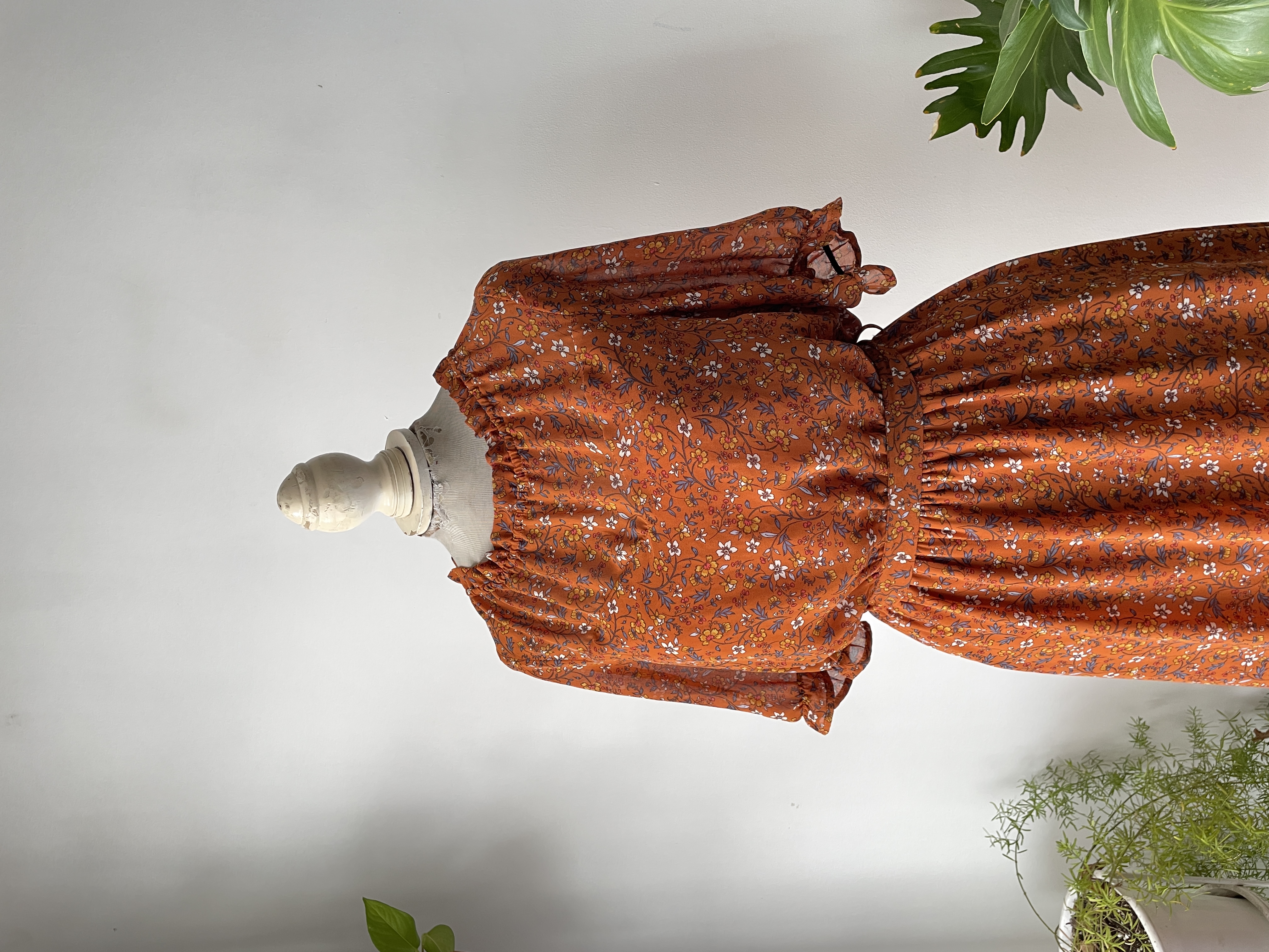 Vestido folk. Talla: L  2