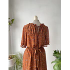 Vestido folk. Talla: L  4