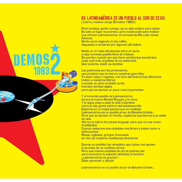 JORGE GONZÁLEZ | DEMOS 2 (1983-1991)