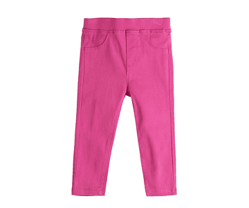 Newness - Leggings rosa com bolsos atrás - bebé