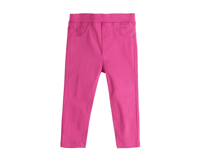 Newness - Leggings rosa com bolsos atrás - bebé