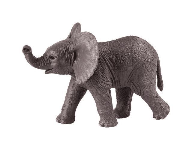 Animal Planet - Elefante Africano bebé (cria) - Miniatura figura animal