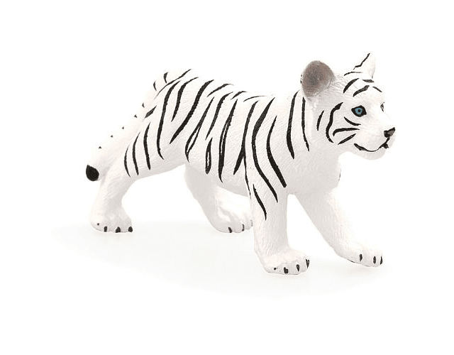 Animal Planet - Tigre branco bebé (cria) - Miniatura Figura animal