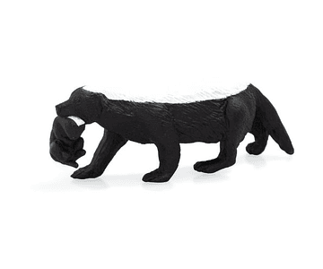 Animal Planet - Ratel ou texugo do mel com cria - Miniatura Figura animal