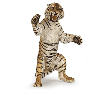 PAPO - Tigre em Pé - Miniatura Figura Animal - Brinquedo