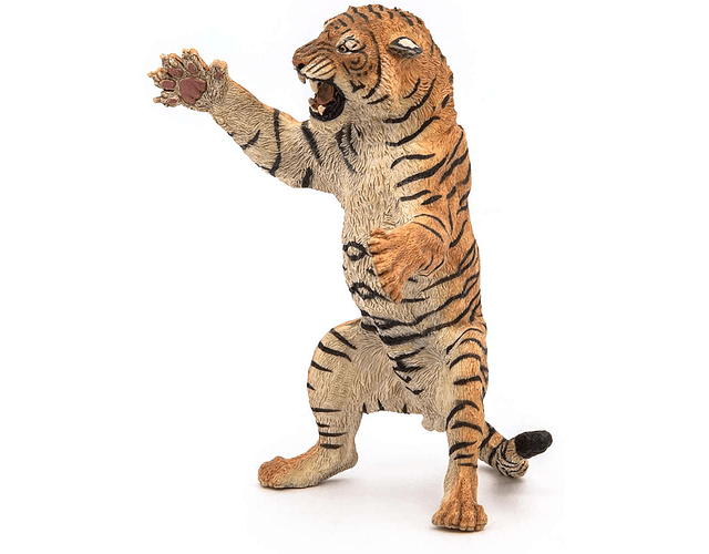 PAPO - Tigre em Pé - Miniatura Figura Animal - Brinquedo