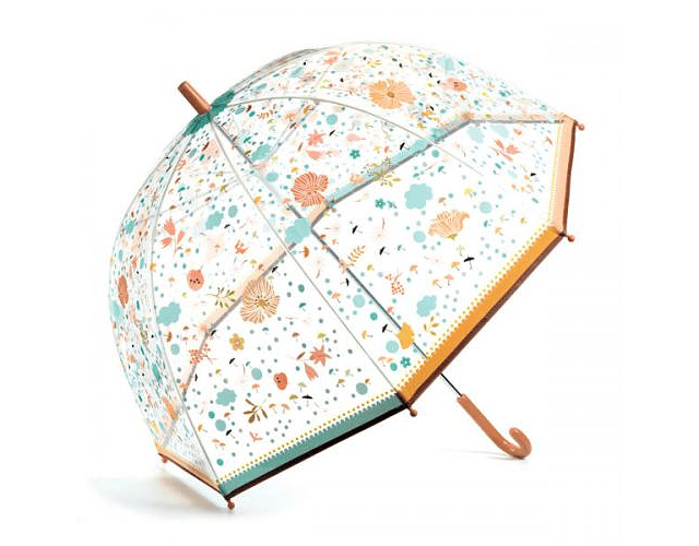 Djeco - Guarda-chuva Flores para adulto 