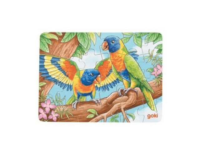 Goki - Mini Puzzle - Animais Australianos - Arara