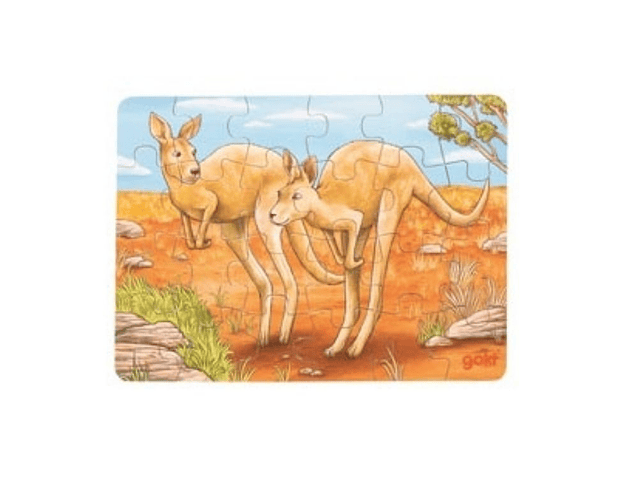Goki - Mini Puzzle - Animais Australianos - Canguru