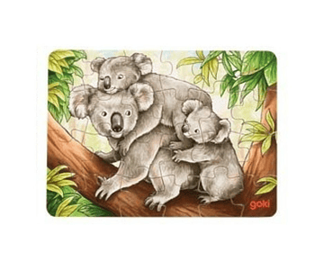Goki - Mini Puzzle - Animais Australianos - Coala