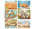 Goki - Mini Puzzle - Animais Australianos - Crocodilo