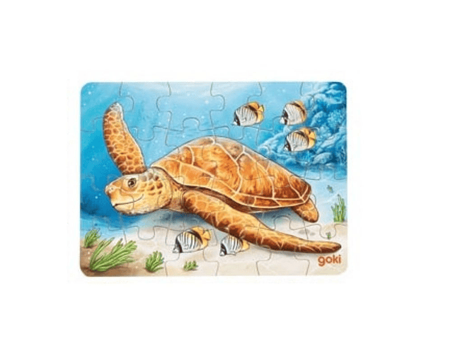 Goki - Mini Puzzle - Animais Australianos - Tartaruga