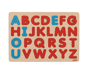 Goki - Puzzle Alfabeto estilo Montessori