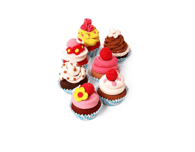 Tutti Frutti - Plasticina Perfumada - Cupcakes